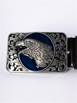 Мужской кожаный ремень Holyrus Орёл Эмаль rem173