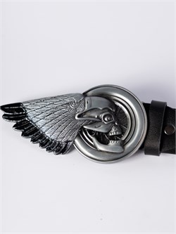Мужской кожаный ремень Holyrus Череп Скорость rem176