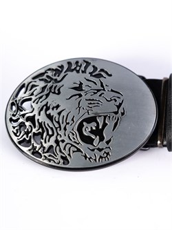 Мужской кожаный ремень Holyrus Символ Лев rem188