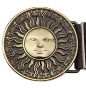 Кожаный ремень Holyrus Солнце rem005