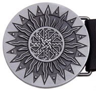 Кожаный ремень Holyrus Небесный Свет rem008