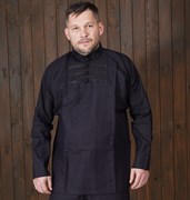 Рубаха Holyrus Иван Грозный Т200 черная rub0101t200