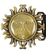 Кожаный ремень Holyrus Солнце Славян rem163