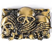 Ремень мужской Holyrus Не Вижу Не слышу Молчу L rem136L