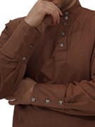 Косоворотка Holyrus Коричневый Стиль S rub0606S