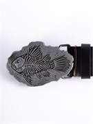 Мужской кожаный ремень Holyrus Скелет Рыбы rem171