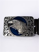 Мужской кожаный ремень Holyrus Орёл Эмаль rem173