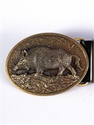 Мужской кожаный ремень Holyrus Кабан L rem184L