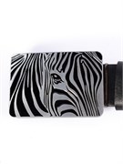 Мужской кожаный ремень Holyrus Зебра rem185