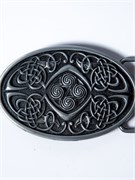 Мужской кожаный ремень Holyrus Спирали Кельтов rem207