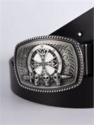 Мужской кожаный ремень Holyrus Оружие Предков rem208